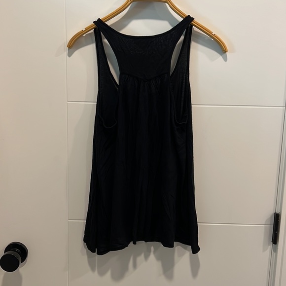 ROXY black beaded tank top size small - Picture 8 of 9